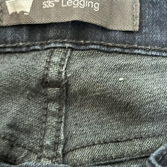Levi's womens Legging Skinny Jeans Blue Denim Pants Size 9M - Picture 2 of 4